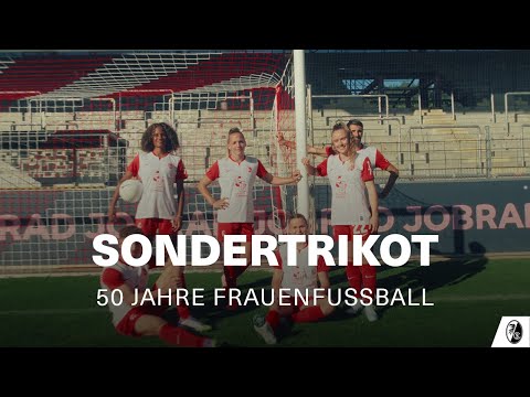Sondertrikot anlässlich 50 Jahre Frauenfußball beim SC