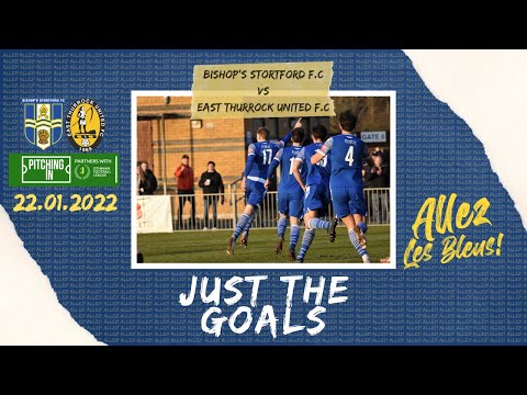 JUST THE GOALS! [H] Bishop's Stortford F.C vs East Thurrock United F.C (Isthmian Premier Division)