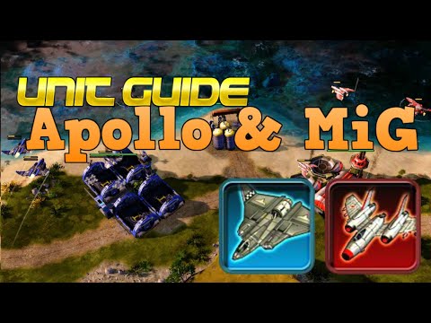 Unit Guide: Apollo Fighter & MiG Fighter | Red Alert 3