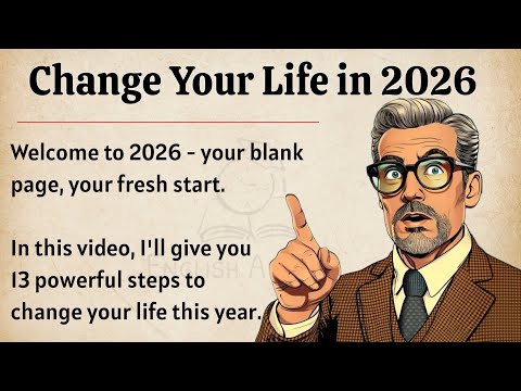 Change Your Life in 2026 - One Step at a Time || Graded Reader || Improve Your English Fluency ✅