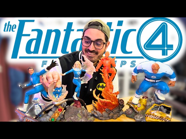 Vídeo relacionado con Iron Studios Estatua Pack Los 4 Fantásticos (Versión Metálica): Los 4 Fantásticos Primeros Pasos 20.91 cm