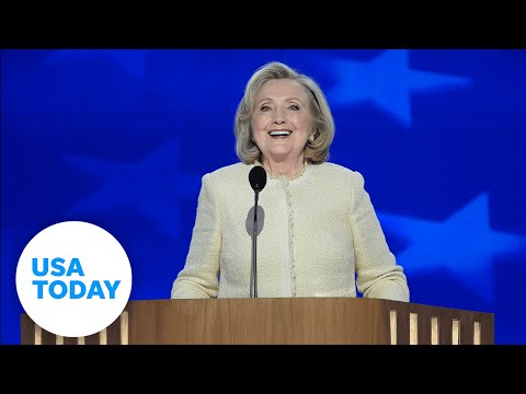 'Lock him up' chants after Hillary Clinton's remarks on Trump crimes USA TODAY