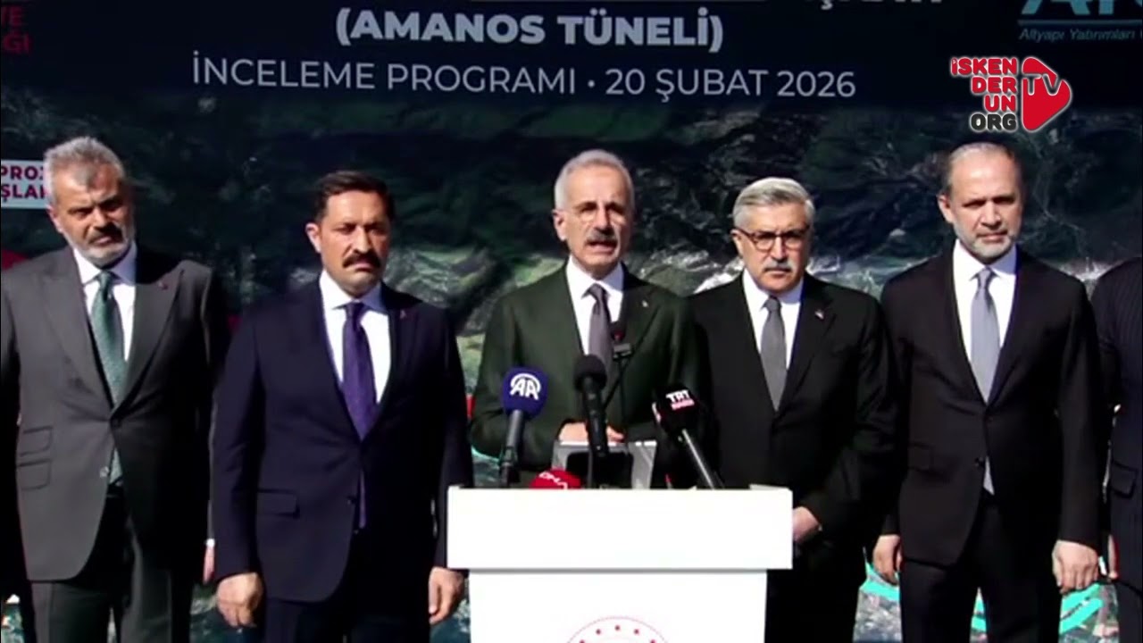 Ulaştırma Bakanı Uraloğlu Hatay’da: