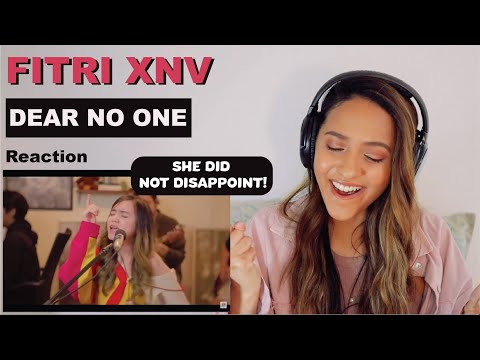 Fitri Xnv - Dear No One (Tori Kelly Cover) Live Session| REACTION!!