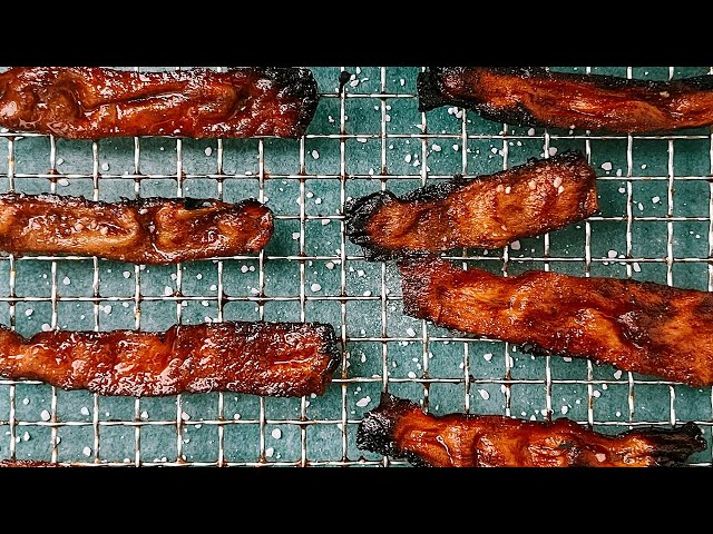 Gulerods-'bacon'
