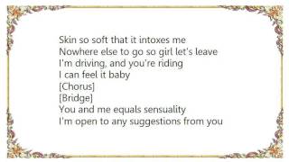 Avant - Sensuality Lyrics