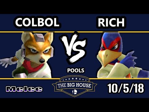 TBH8 SSBM -  SS | Colbol (Fox) Vs. Rich (Falco) Smash Melee R1 Pools - B102 WSF