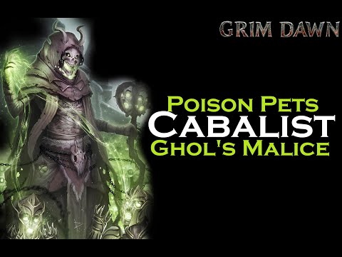 Poison Pets Cabalist HC Build Guide [Grim Dawn]