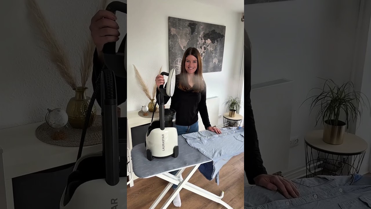 Laurastar Dampfbügelstation Lift Pure White