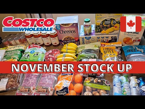 Costco HAUL | COSTCO CANADA Compras