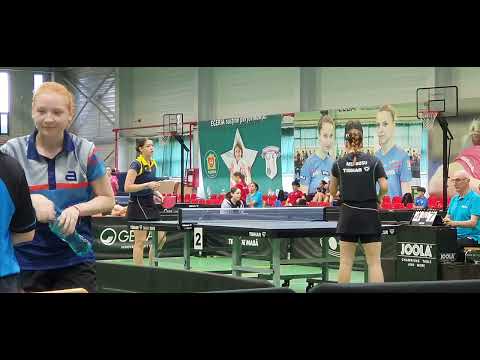 Top 16 2023, U19 semifinala - Bianca Mei-Roșu vs Andrea Teglas