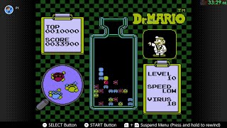Dr. Mario  (NES Switch) - levels 1-10 in 36:03.56