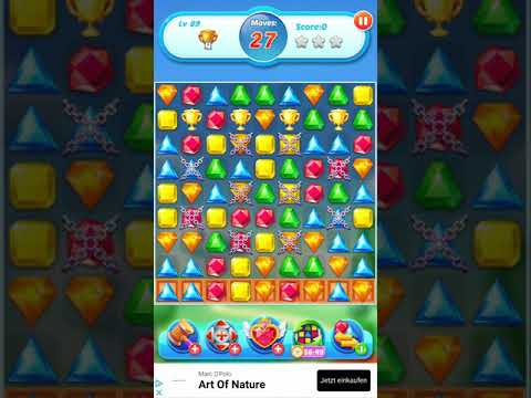 Jewel Crush 💎 - Jewels & Gems Match 3 Legend 2020 Level 89 ⭐⭐⭐ no Booster 👑 Android Gameplay ✅
