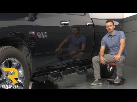 How to Install ICI Black Magnum RT Steps on a 2017 Dodge Ram 1500