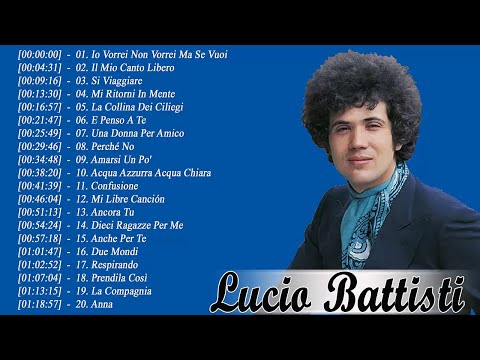 Le più belle canzoni di Lucio Battisti | Lucio Battisti Greatest Hits 2018