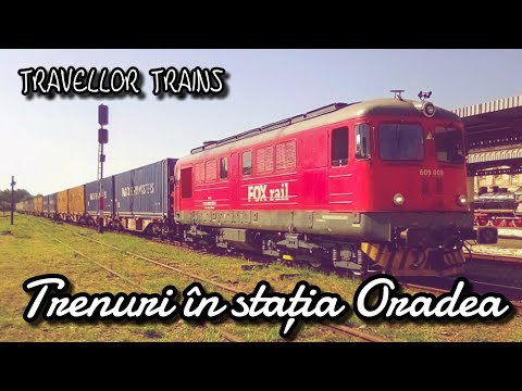 Trenuri în stația Oradea