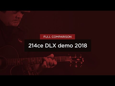 Taylor 214ce DLX demo 2018