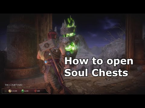 MK11 - How to open Soul Chests in the Krypt