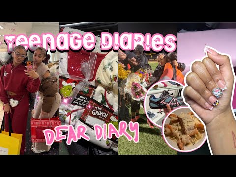 TEENAGE DIARIES 016✰ | I GOT IN A CAR ACCIDENT👀 | shopping, nails, friends, food || Ra’Mariah Alexia