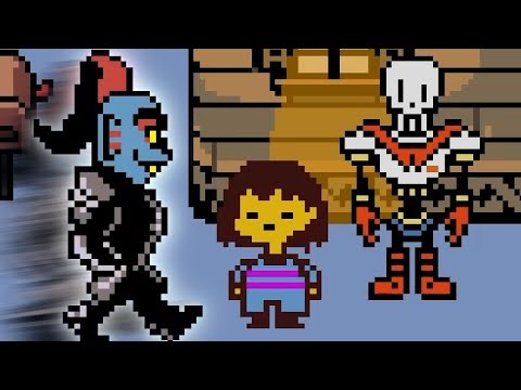How FAR Can Undyne Chase You? [ Undertale ]
