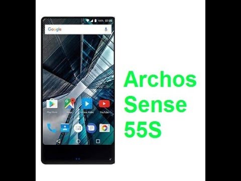 Archos Sense 55S color BLACK FEATURE specification review.mp4