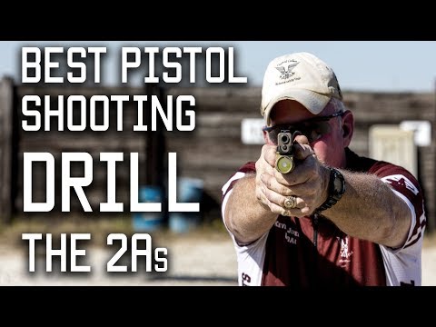 How to Shoot Accurate When Speed Counts | The 2-A’s Pistol Drill | Tactical Rifleman