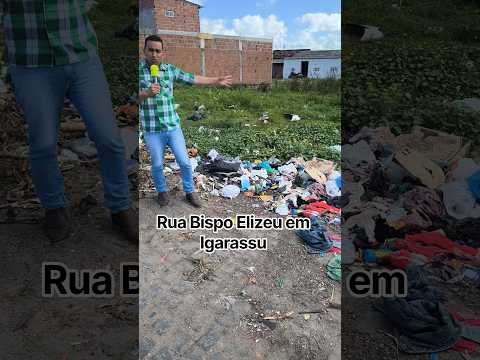 Rua Bispo Elizeu em Igarassu Pernambuco