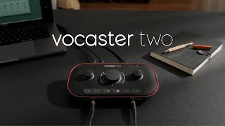 Focusrite Vocaster Two - Video