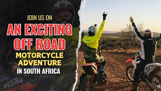 Join AGVSPORT on an Exciting Off Road Motorcycle Adventure in South Africa
