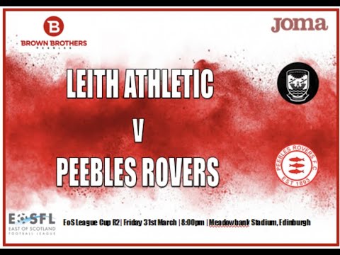 Leith Athletic v Peebles Rovers - Matchday vlog