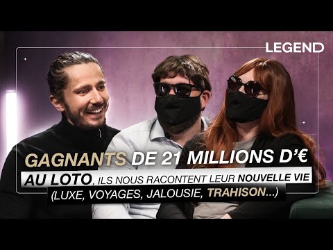 GAGNANTS DE 21 MILLIONS D'EUROS AU LOTO, ILS NOUS RACONTENT LEUR NOUVELLE VIE (luxe, jalousie...)