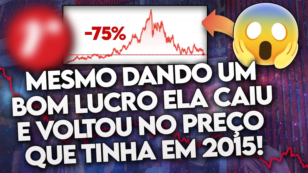 Conheça 5 AÇÕES que ESTÃO nas MÍNIMAS! (3 EXCELENTES e 2 PÉSSIMAS) - TOP 5