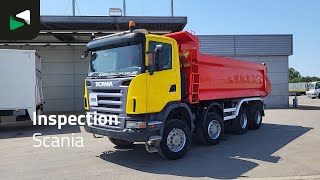 Scania G420 G 8X6 8x6 Steel suspension 18m3 KH Kipper Big-Axle Euro 4 dump truck | Image 4 - Autoline
