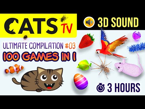 GAMES FOR CATS & DOGS - 100 in 1 ULTIMATE Game Compilation #03 - YouTube