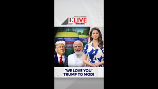 Trump Says 'We Love You' To Modi After High-Stakes Hormuz Talks | Firstpost Live