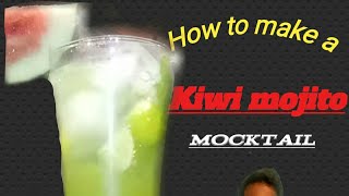 How to make a kiwi 🥝 mojito