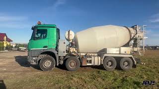 Stetter  p&aring; chassis Mercedes-Benz Arocs 3245 betonblander lastbil | Billede 4 - Machineryline