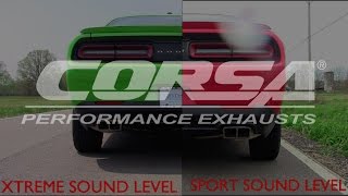 21021 Sport Axle-Back Exhaust System 2017-2019 Dodge Challenger R/T 5.7L, 2015-2019 Dodge Challenger SRT 6.2L/6.4L - video thumbnail 4