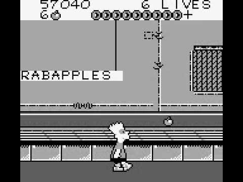 The Simpsons : Bart vs the World Game Boy