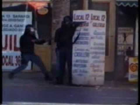 Barricada policial - dos minutos