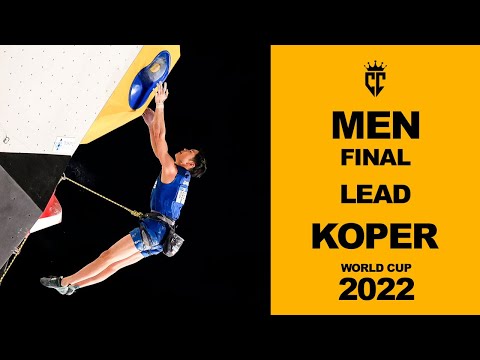RECAP IFSC World Cup Koper LEAD MEN FINALS 2022