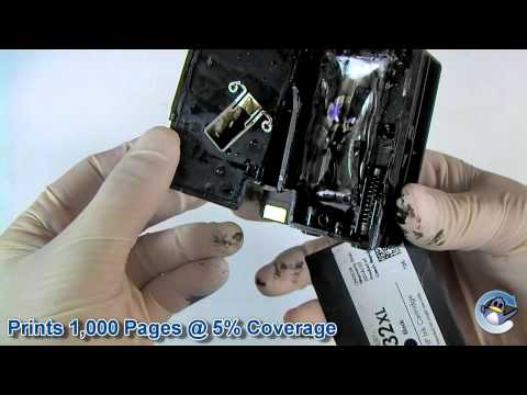 Hewlett Packard (HP) HP 932XL ink juodas Officejet 6700 Premium e-All-in-One Spausdintuvas - H711n video