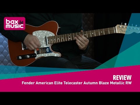 Fender American Elite Telecaster Autumn Blaze Metallic RW - Review