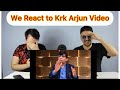NNP Reactions #1 - The Roast of Arjun Kapoor By KRK (Reaction) | #Arjunkapoor #KRK