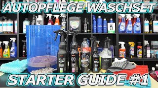 AUTOPFLEGE WASCHSET GUIDE 2025! Der perfekte Start in die Autopflege - EIN-EIMER WASCHSET Teil 1