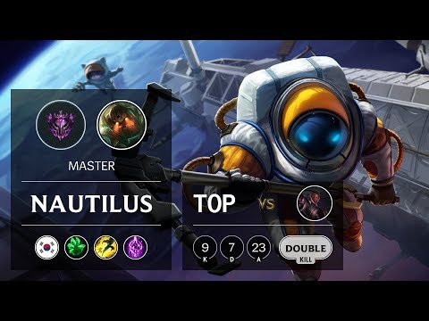 Nautilus Top vs Lucian - KR Master Patch 10.1