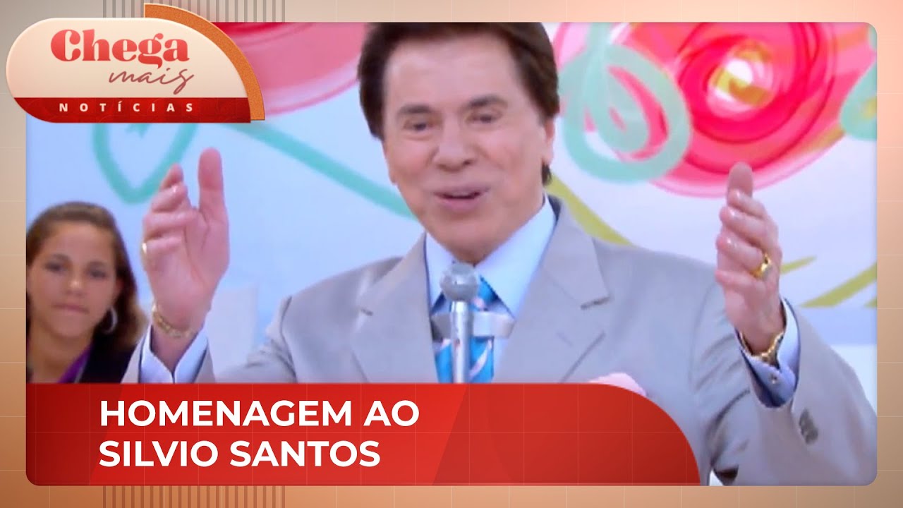 Fãs e colegas de emissora prestam homenagem a Silvio Santos | Chega Mais Notícias (19/08/24)