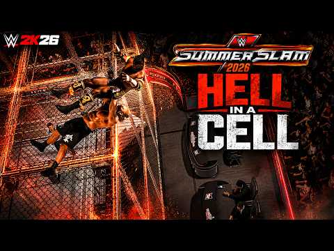 SummerSlam 2026: Brock Lesnar vs Oba Femi - Hell in a Cell | WWE 2K26