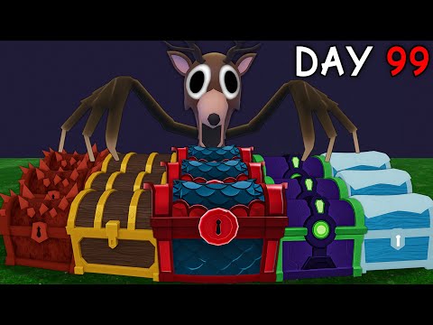 Using Only Chests to Survive 99 Nights in the Forest