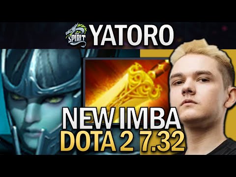 Phantom Assassin Dota 2 7.32 Gameplay Spirit.Yatoro with Radiance - New Meta #dota2 #dota2gameplay